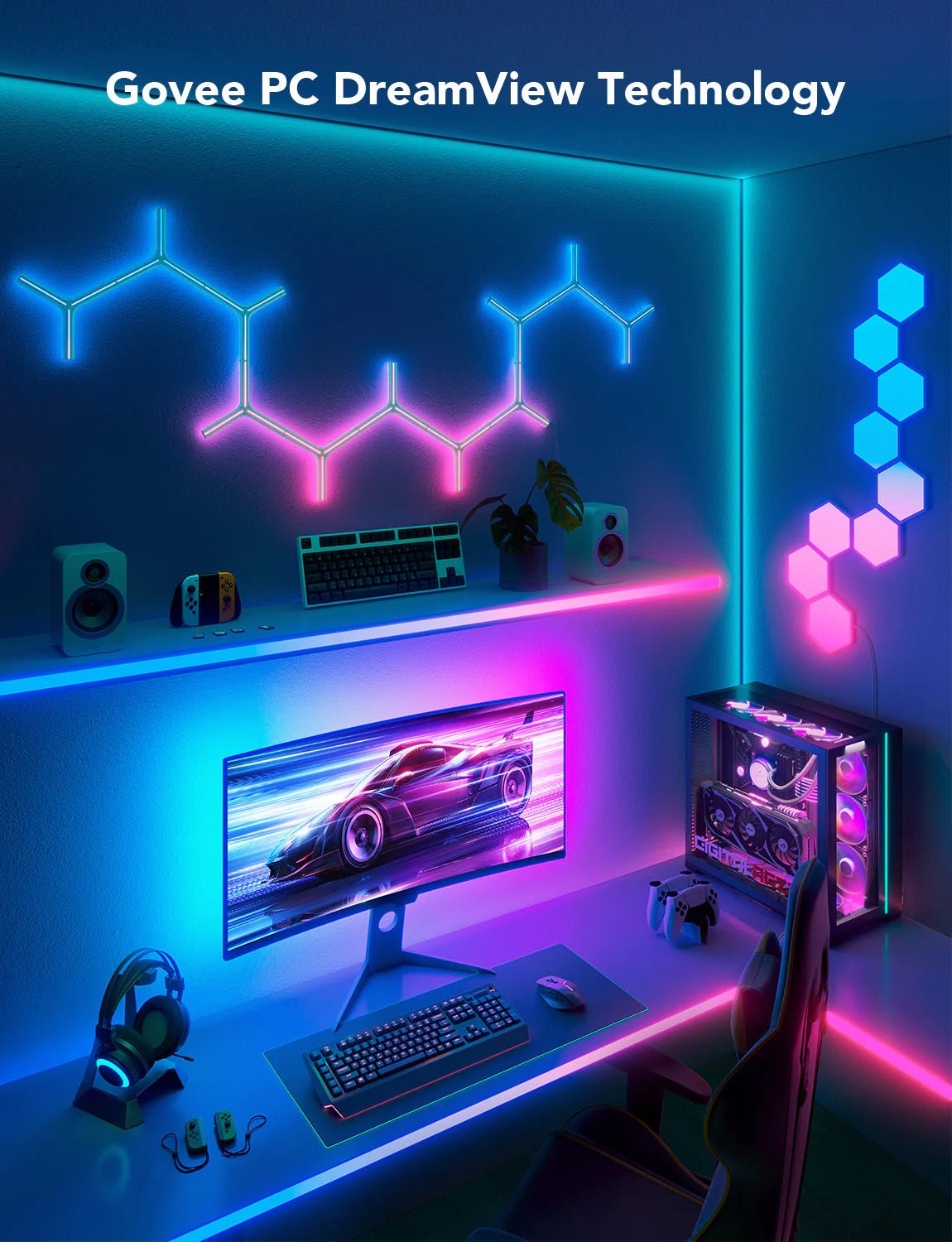 Govee Gaming Light Strip G1 (27 - 34 inch) - H6609 [香港行貨] - DIGIBAL ONLINE5