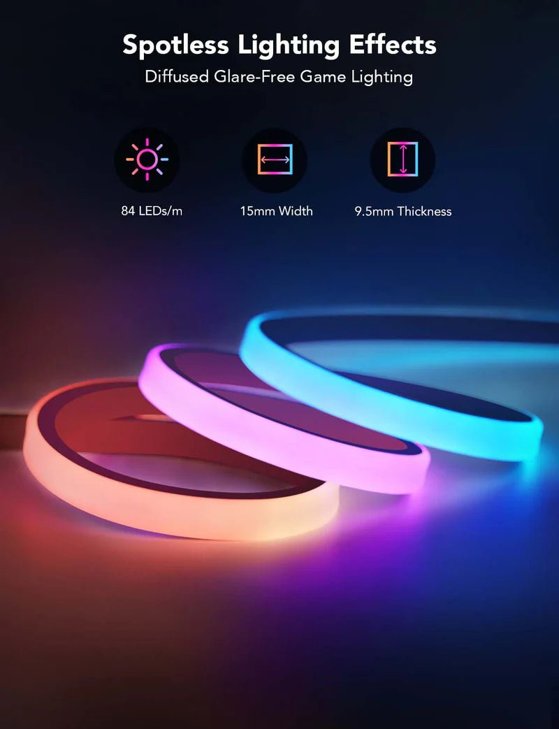Govee RGBIC LED 書枱裝飾霓虹燈 - H61C32D1 - OF - UK [香港行貨] - DIGIBAL ONLINE7