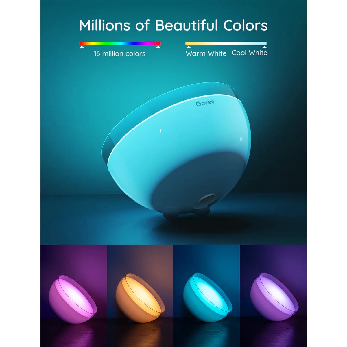 GOVEE 氣氛便攜式枱燈 (藍牙&Wi - Fi版) - H6058201 [香港行貨] - DIGIBAL ONLINE2