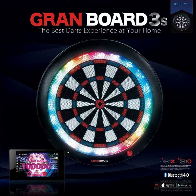 GranBoard 3S LED 炫彩智能靜音飛標靶 綠燈 [香港行貨] - DIGIBAL ONLINE2