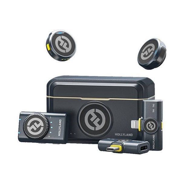 Hollyland LARK M2 Combo Wireless Microphone 一拖二無線咪 [香港行貨] - DIGIBAL ONLINE1