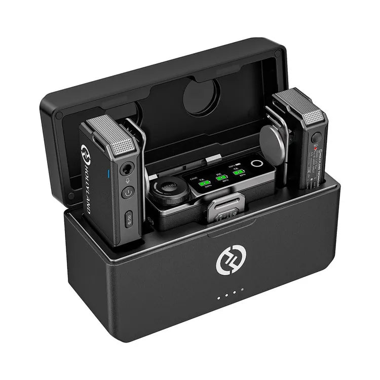 Hollyland Lark Max Duo Wireless Microphone 一拖二無線收音咪套裝 ( TX + TX + RX ) [香港行貨] - DIGIBAL ONLINE1