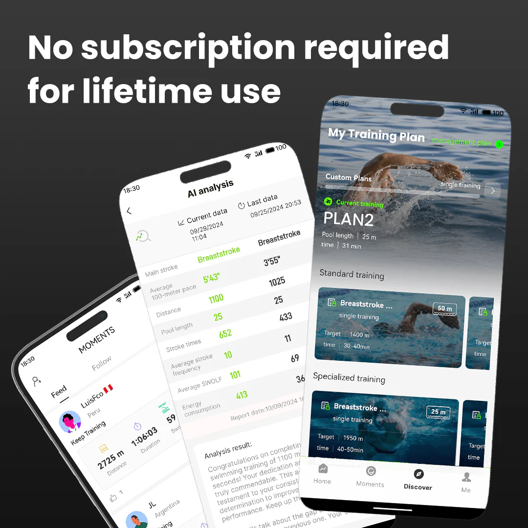 Holoswim AR Smart Swim Goggles 2 Pro [香港行貨一年保養]