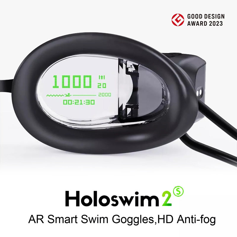 Holoswim 2s AR Smart Swim Goggles 智能泳鏡【原裝行貨】-DIGIBAL ONLINE