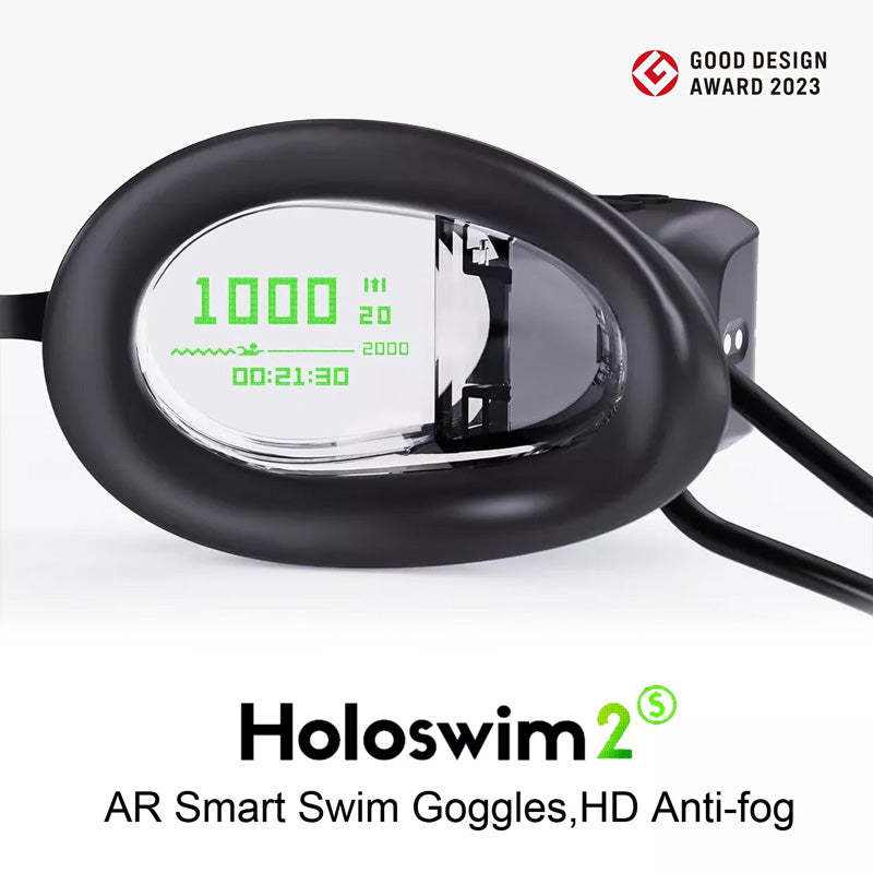 Holoswim 2s AR Smart Swim Goggles 智能泳鏡【原裝行貨】-DIGIBAL ONLINE