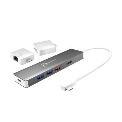 J5create JCD375 9 合 1 SuperSpeed+ USB - C 3.1 Gen2 模組化 多功能擴充集線器 [香港保養] - DIGIBAL ONLINE3