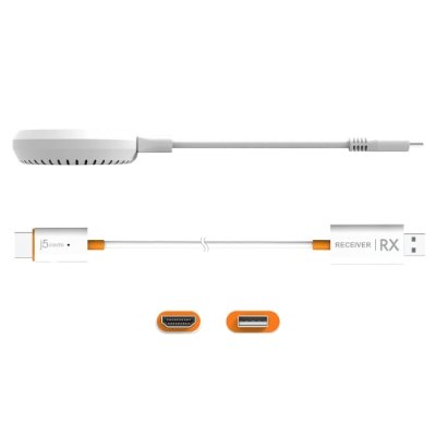 J5create ScreenCast USB-C 無線 HDMI 影音傳輸器 DI-JVAW62 [香港行貨] - DIGIBAL ONLINE