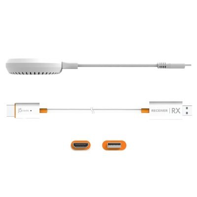 J5create ScreenCast USB-C 無線 HDMI 影音傳輸器 DI-JVAW62 [香港行貨] - DIGIBAL ONLINE