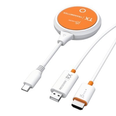 J5create ScreenCast USB-C 無線 HDMI 影音傳輸器 DI-JVAW62 [香港行貨] - DIGIBAL ONLINE