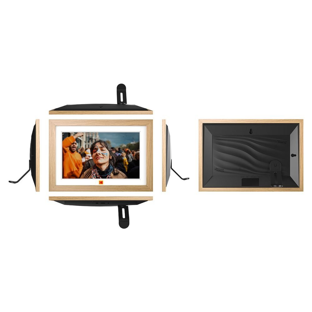KODAK RCF - 1018W 10.1″經典木質觸摸屏高清電子相架 - 香港行貨 - DIGIBAL ONLINE2