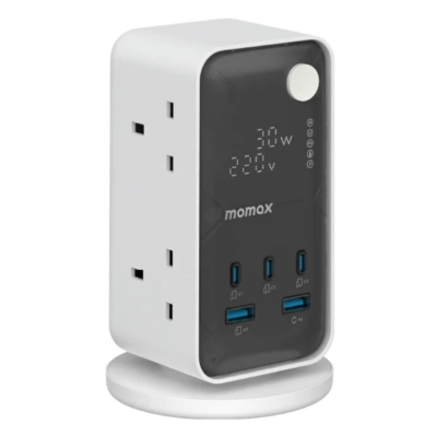 MOMAX 1-Charge Work Flow PD 35W 2A2C 6位拖板 US21UKW 香港行貨-DIGIBAL ONLINE