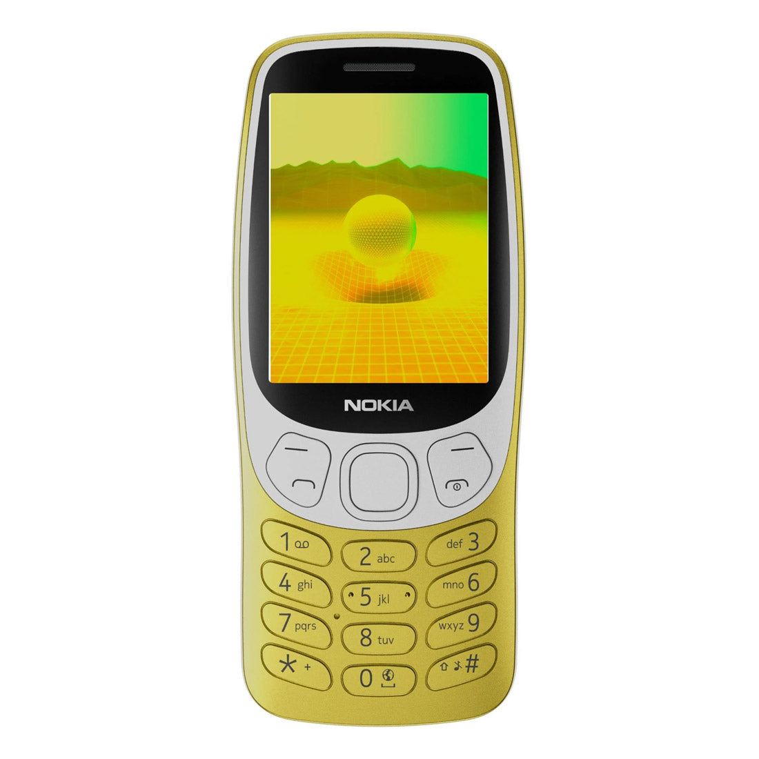 NOKIA 3210 4G 功能手機 黃色-DIGIBAL ONLINE