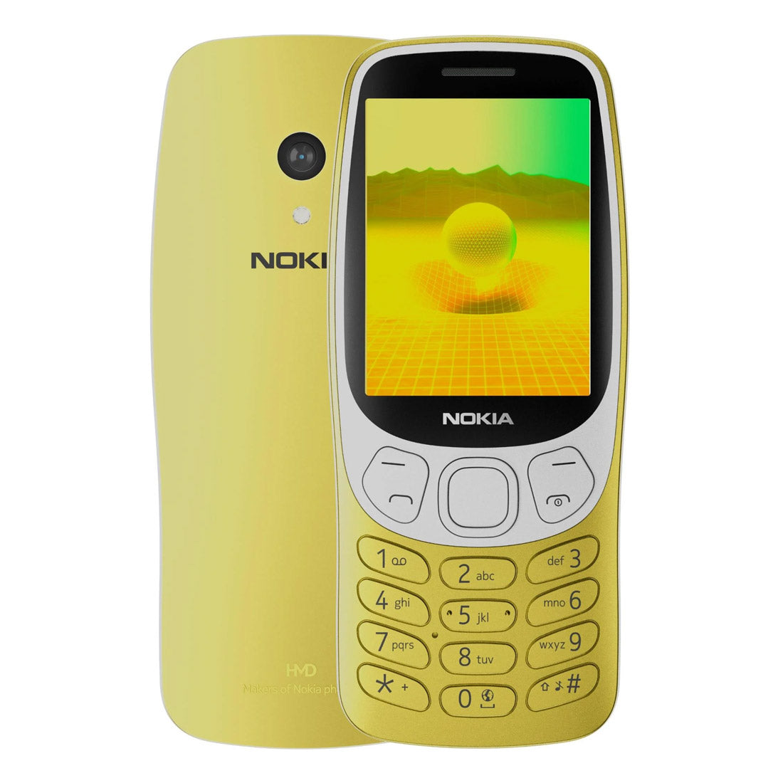 NOKIA 3210 4G 功能手機 黃色-DIGIBAL ONLINE