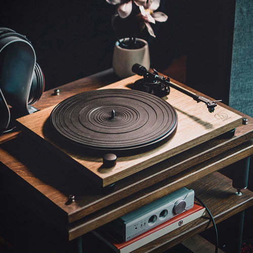 AUDIO TECHNICA AT-LPW40WN 皮帶驅動式黑膠唱盤機 [香港行貨]