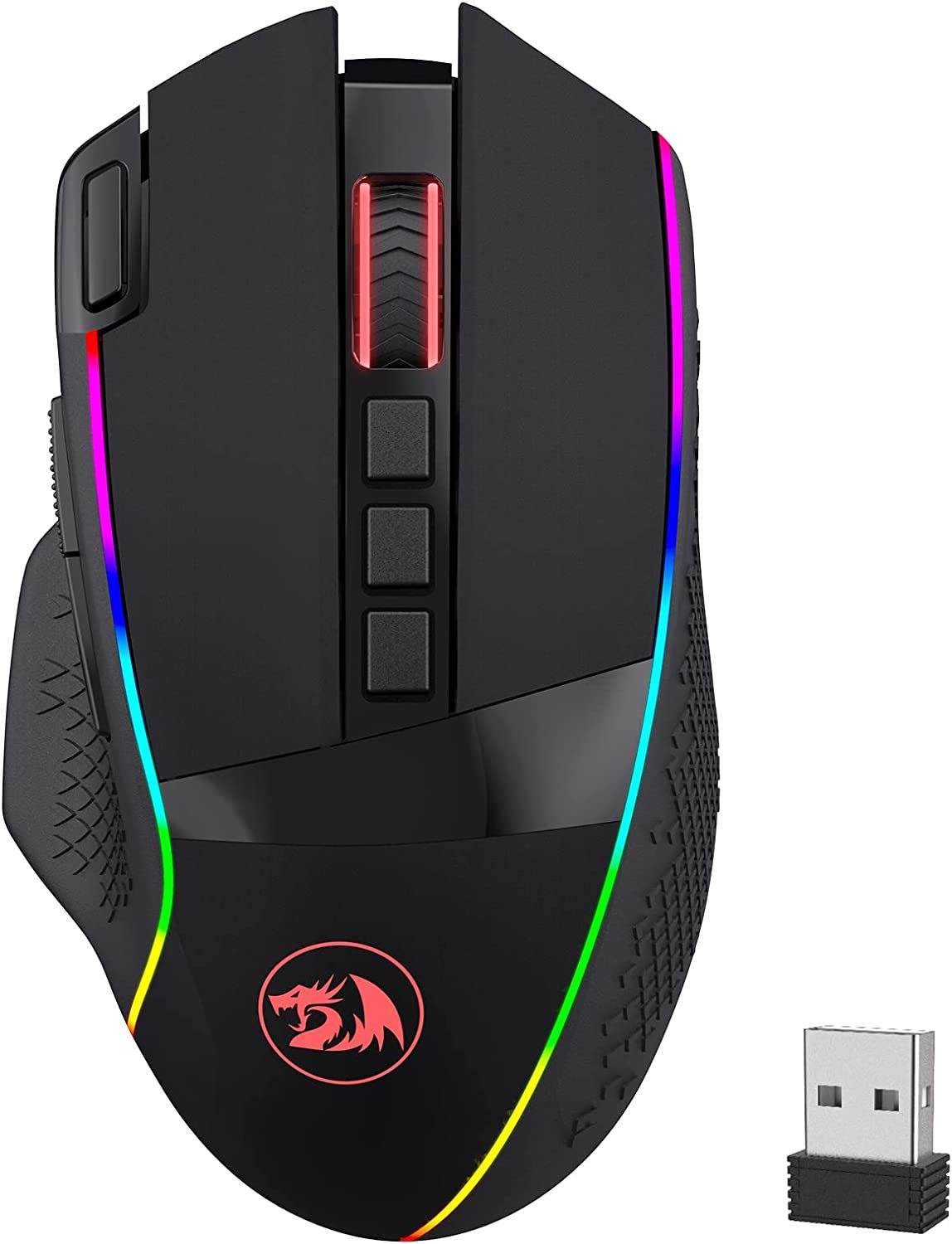 Redragon M991 19000 DPI 有線/無線靜音遊戲滑鼠 [香港行貨] - DIGIBAL ONLINE
