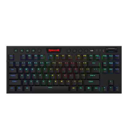 Redragon K621 Horus TKL 87 KEYS  Low Profile 超薄無線 RGB 機械式電競鍵盤 - 紅軸 [香港行貨]-DIGIBAL ONLINE