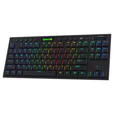 Redragon K621 Horus TKL 87 KEYS  Low Profile 超薄無線 RGB 機械式電競鍵盤 - 紅軸 [香港行貨]-DIGIBAL ONLINE