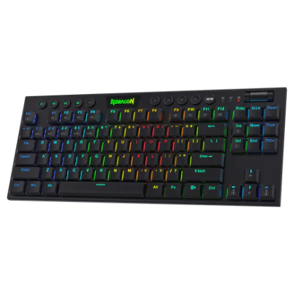 Redragon K621 Horus TKL 87 KEYS  Low Profile 超薄無線 RGB 機械式電競鍵盤 - 紅軸 [香港行貨]-DIGIBAL ONLINE
