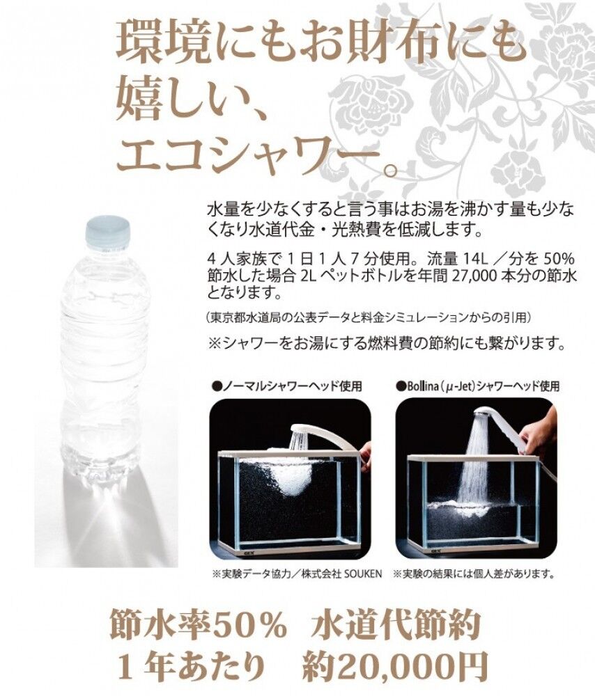 日本【Aria Misto Bollina】超微細奈米氣泡節水花灑頭 / TK-7003-DIGIBAL ONLINE