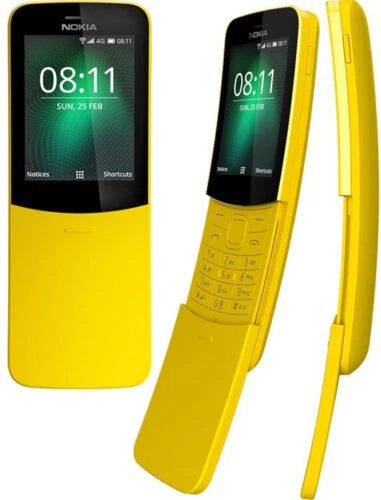 NOKIA 8110 4G 雙SIM卡 曲線熒幕 能手機 經典機王 - 香港行貨-DIGIBAL ONLINE