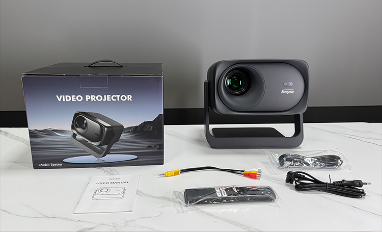 EVERYCOM Spectra 1080P 1200ANSI 高清投影機 - 香港行貨一年保養 | NETFLIX 正版授權