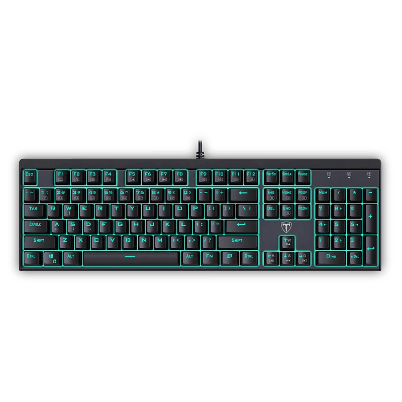 T-DAGGER Escort T-TGK303 104鍵 RGB背光機械鍵盤 - 青軸 BLUE SWITCH [香港行貨]-DIGIBAL ONLINE