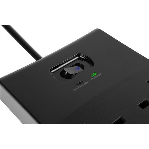 Targus 6 位插座電源 防雷拖板 APS11AP-50 香港行貨 Targus 