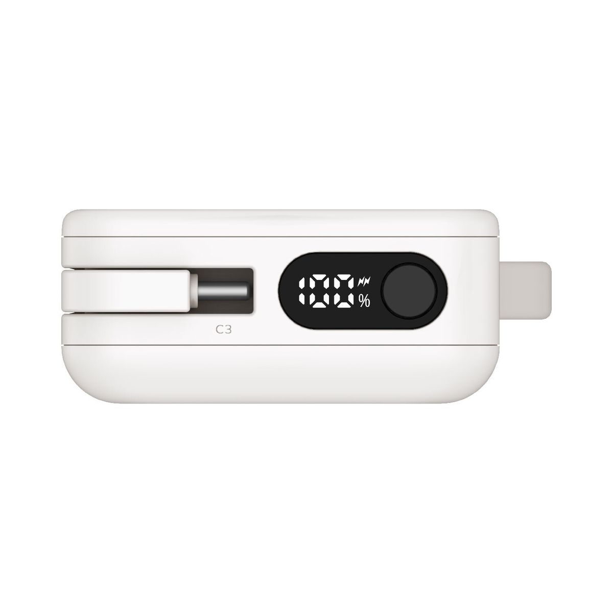 MOMAX 1-Power Vital+ 10000mAh 流動電源，內建雙 USB-C 線 (黑色) IP138D [香港行貨]-DIGIBAL ONLINE