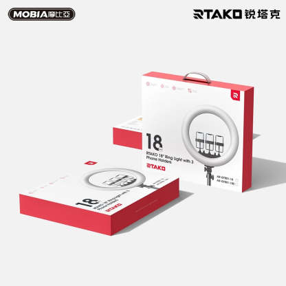 RTAKO AR-GTB01-18 18" 高級環型補光燈 [香港行貨]-DIGIBAL ONLINE