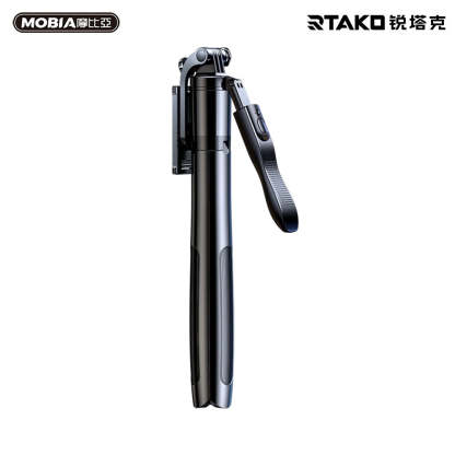 RTAKO Q052 1.8M 單夾手機三腳架自拍杆【 含遙控器】三軸承重防抖  [香港行貨]-DIGIBAL ONLINE