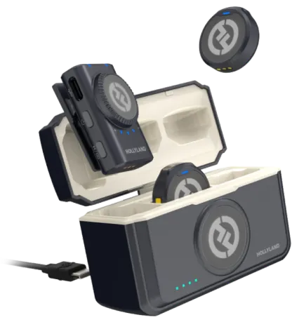 Hollyland LARK M2 Combo Wireless Microphone 一拖二無線咪 [香港行貨]