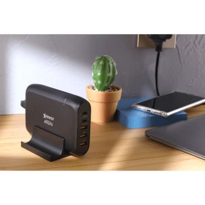 XPower DC120 120W 2xType-C PD3.0/QC4+ 連 3xUSB QC3.0 USB快充充電器 [香港行貨]-DIGIBAL ONLINE