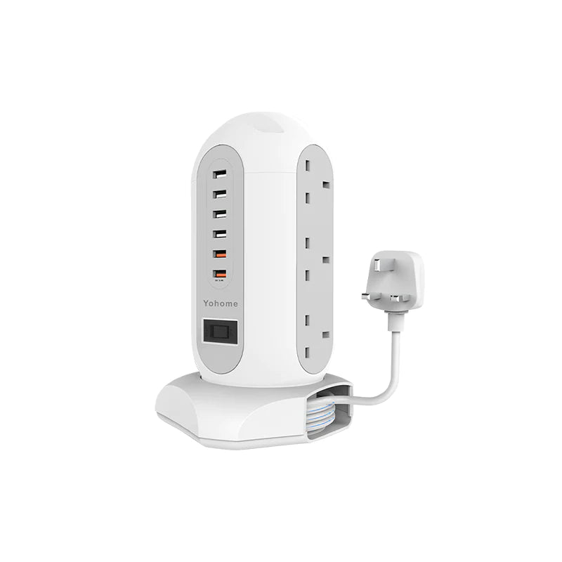 Yohome 塔插式多功能智能安全收納拖板 [香港行貨] - DIGIBAL ONLINE