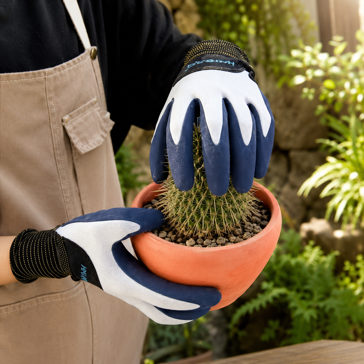 Lawn Mowing Work Gloves – Durable Non-Slip Gardening Gloves for Yard Work
