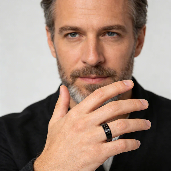 Gen 8 ECG Smart Ring with Blood Oxygen, Sleep & Activity Tracking | Size 7-13