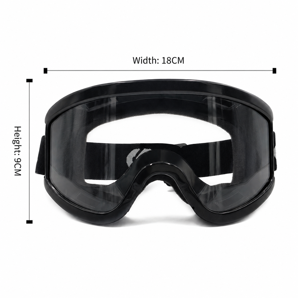 Anti-Fog Lawn Mowing Safety Goggles – Lightweight Adjustable Eye Protection