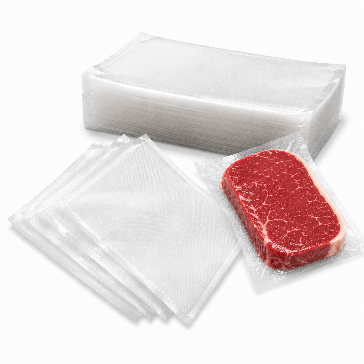 Vacuum Sealer Bags and Rolls Set