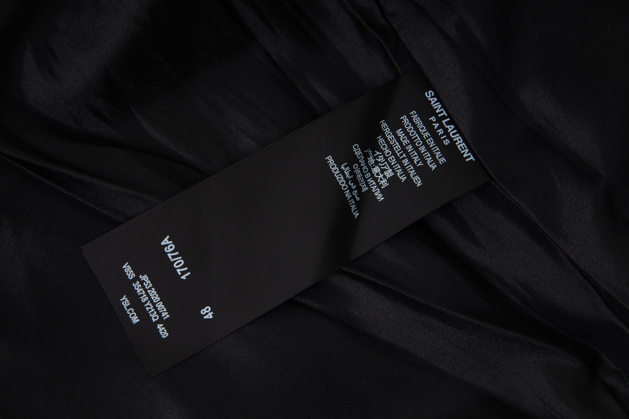 【SAINT LAURENT旗艦店】サンローラン  ジャケット 、ご好評に付き再入荷！