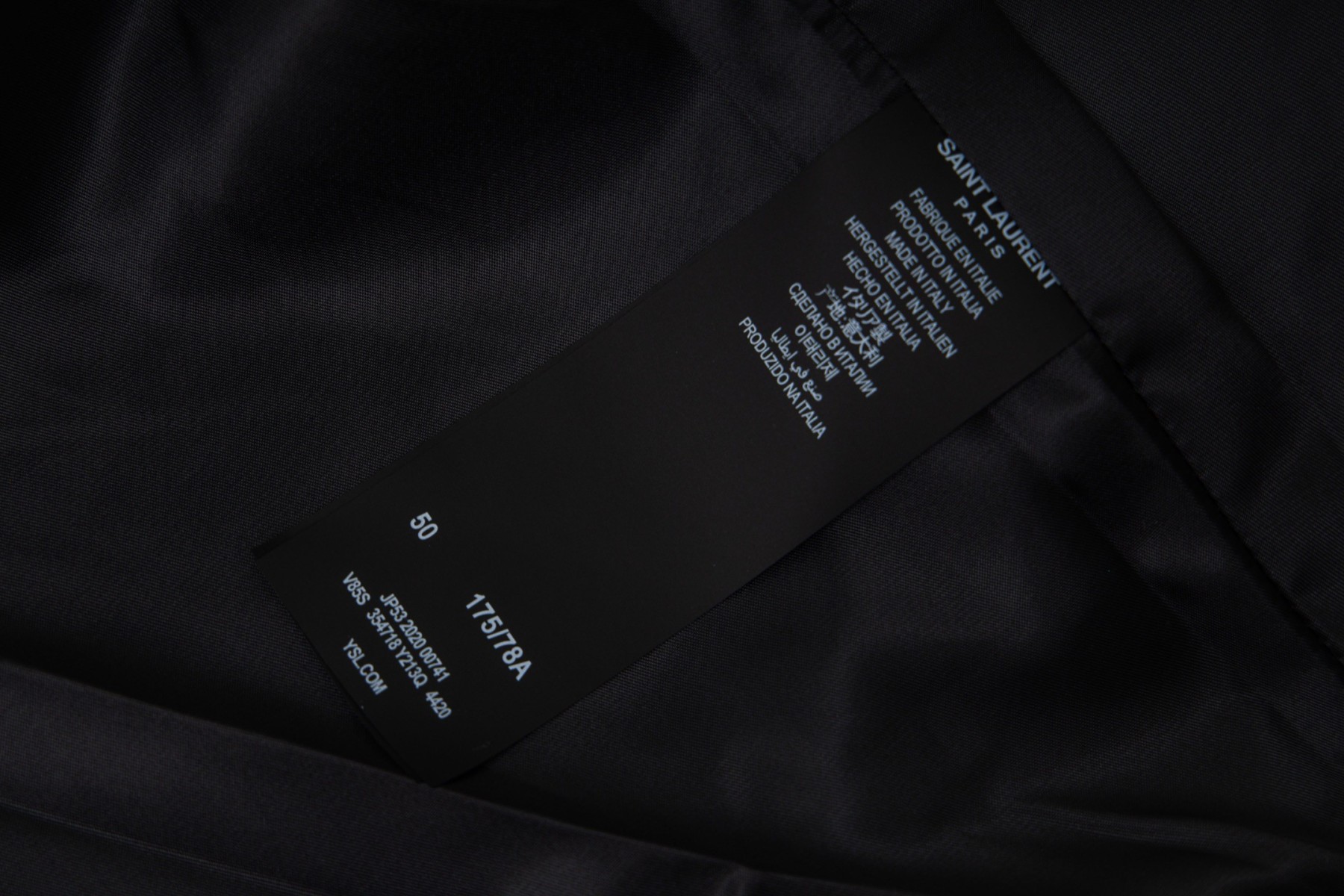 【SAINT LAURENT旗艦店】サンローラン  ジャケット 、ご好評に付き再入荷！