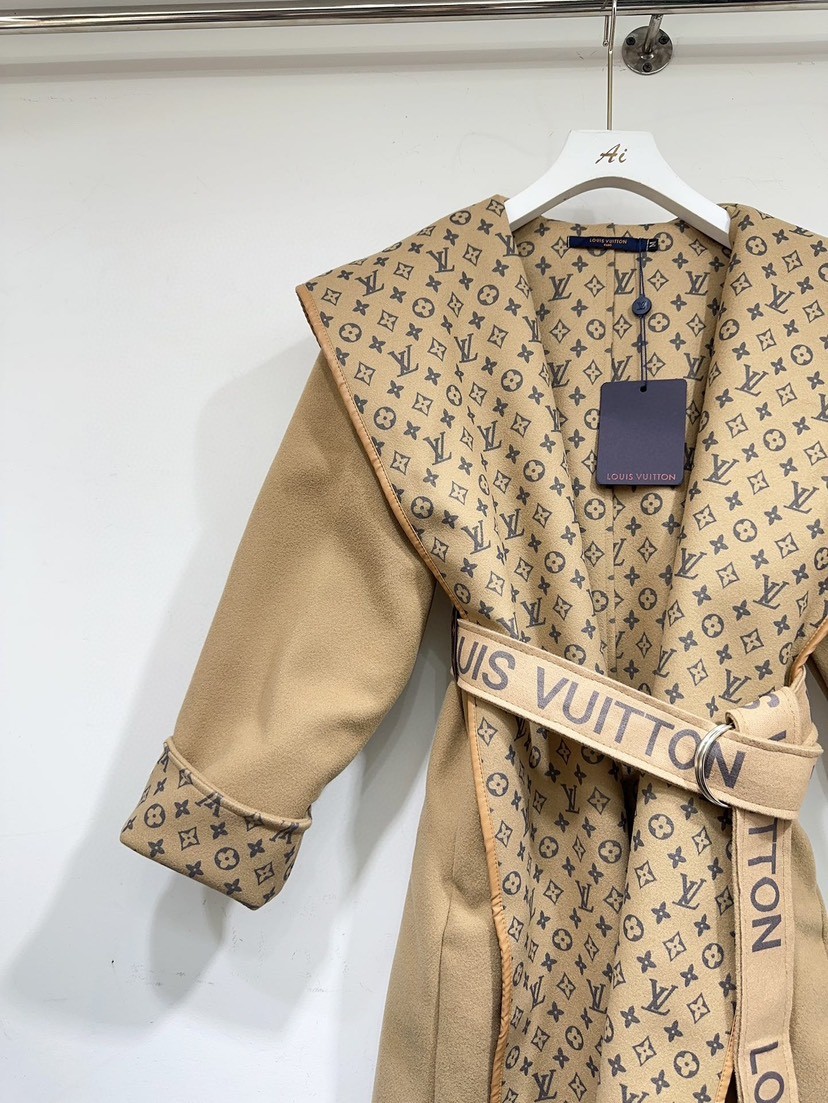 【LOUIS VUITTON旗艦店】ルイヴィトン ロングコート ご好評に付き再入荷！