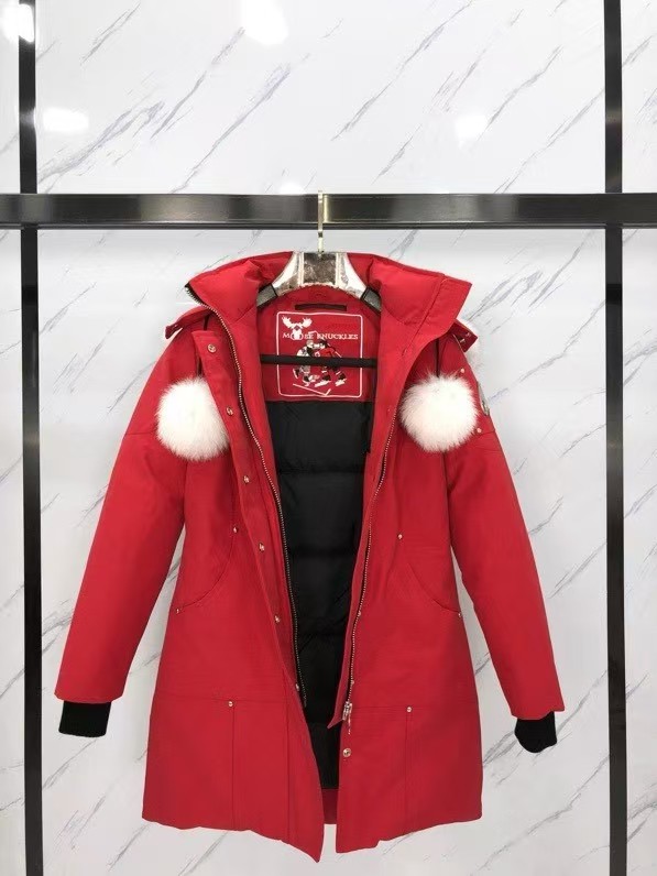 【MOOSE KNUCKLES 公式旗艦店】レディース ロングダウンジャケット ご好評に付き再入荷！