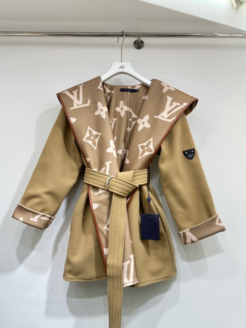 【LOUIS VUITTON旗艦店】ルイヴィトン オーバーコート ご好評に付き再入荷！