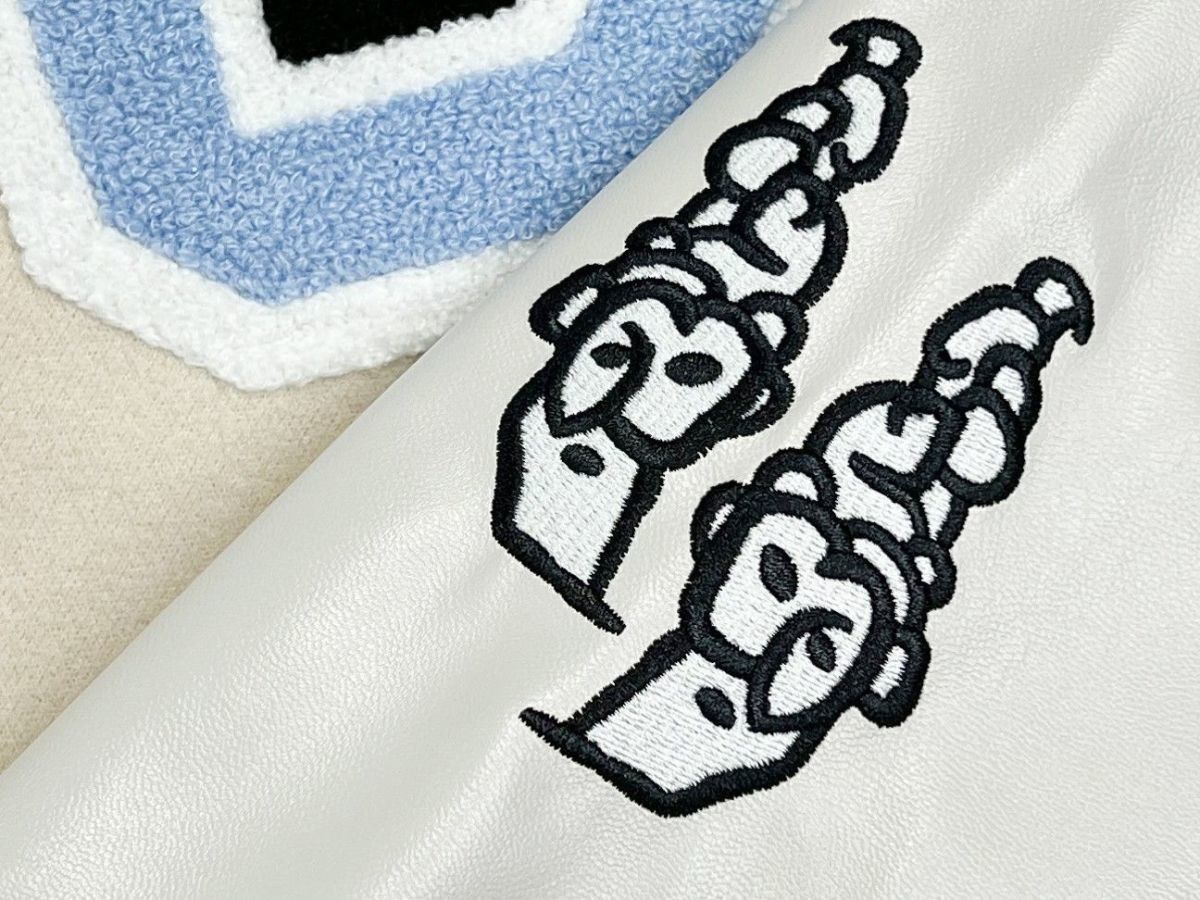 【LOUIS VUITTON】ルイヴィトン刺繍入り野球ユニフォーム  ジャケット