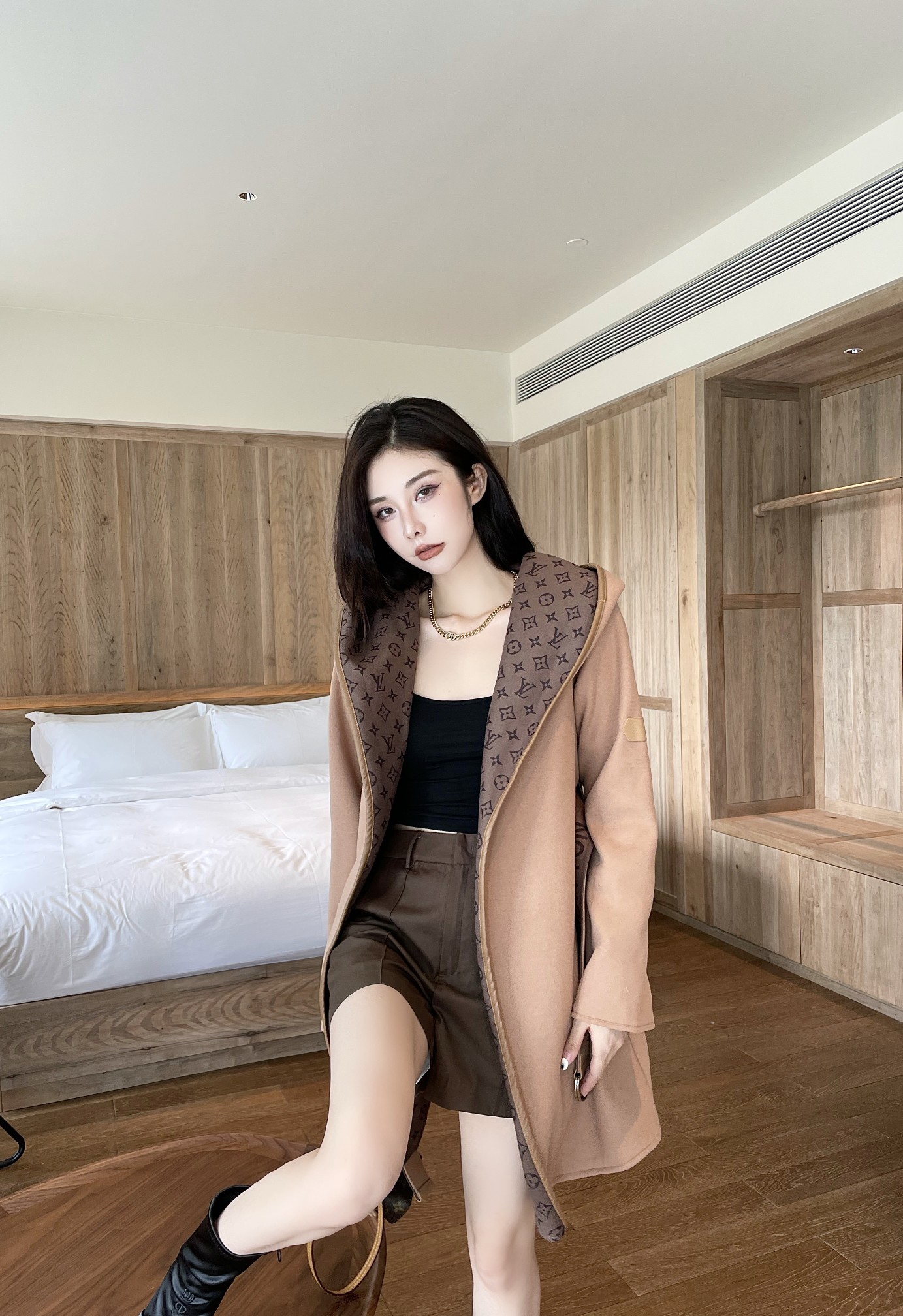 【LOUIS VUITTON旗艦店】ルイヴィトン ロングコート ご好評に付き再入荷！