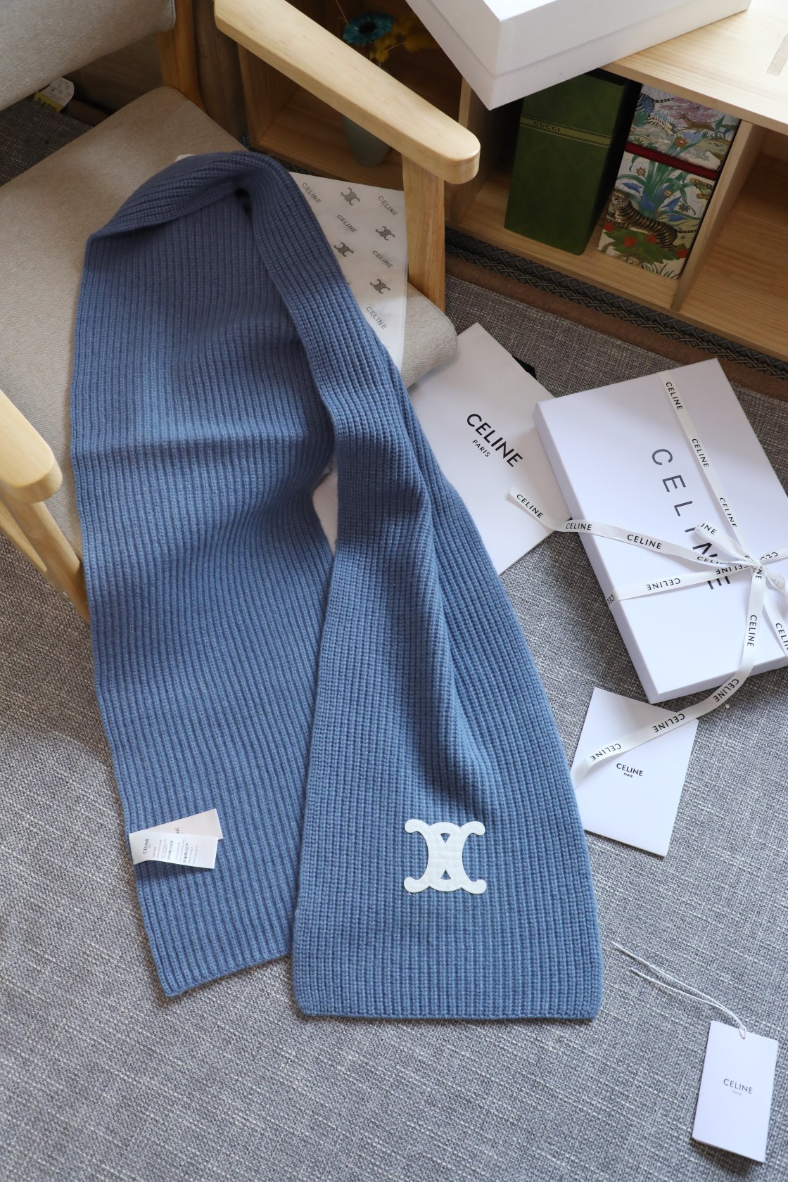 【CELINE公式旗艦店】セリーヌ スカーフ 限定発売 送料無料