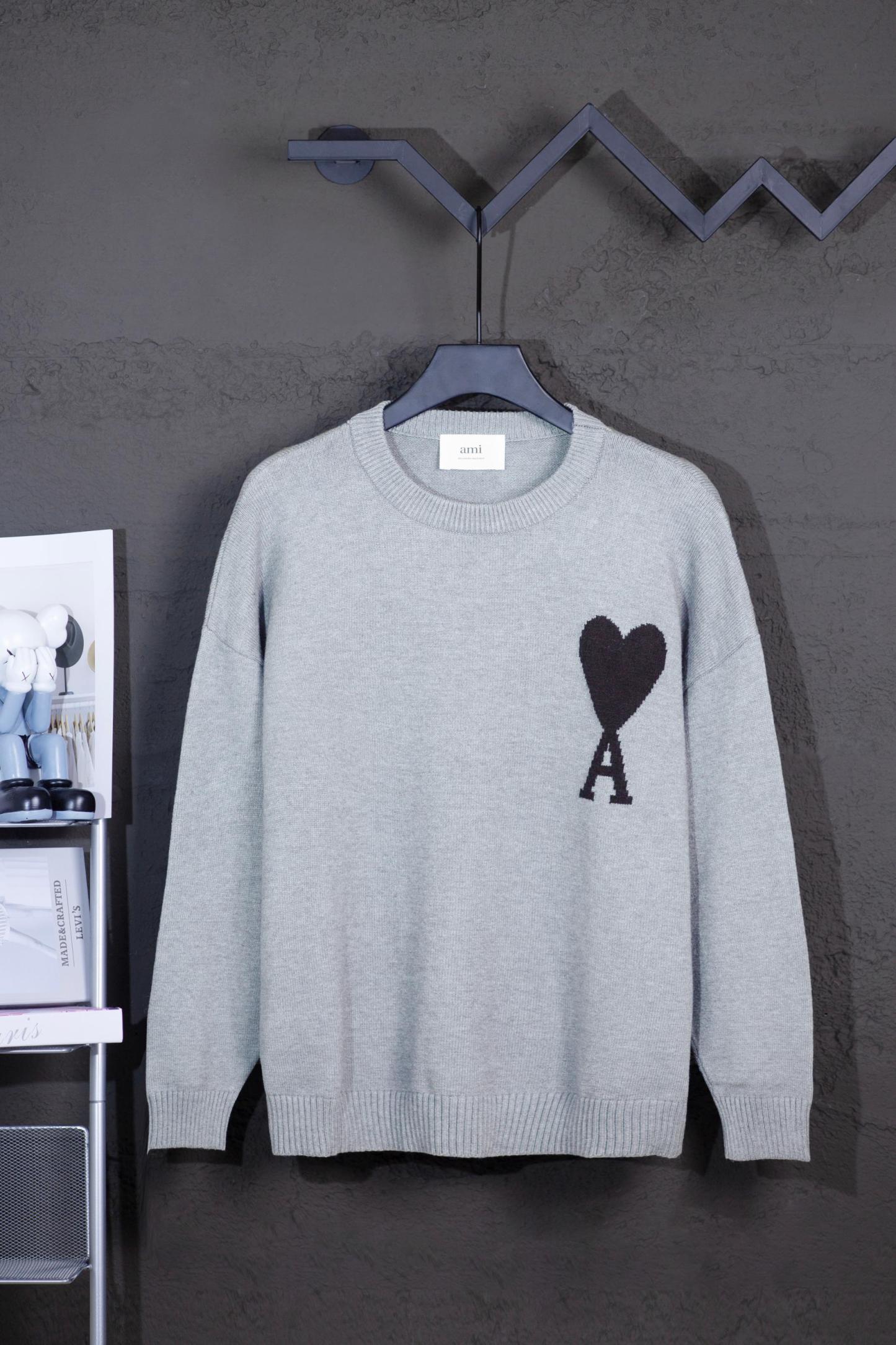 【AMI旗艦店】 セーター 男女兼用 ご好評に付き再入荷！