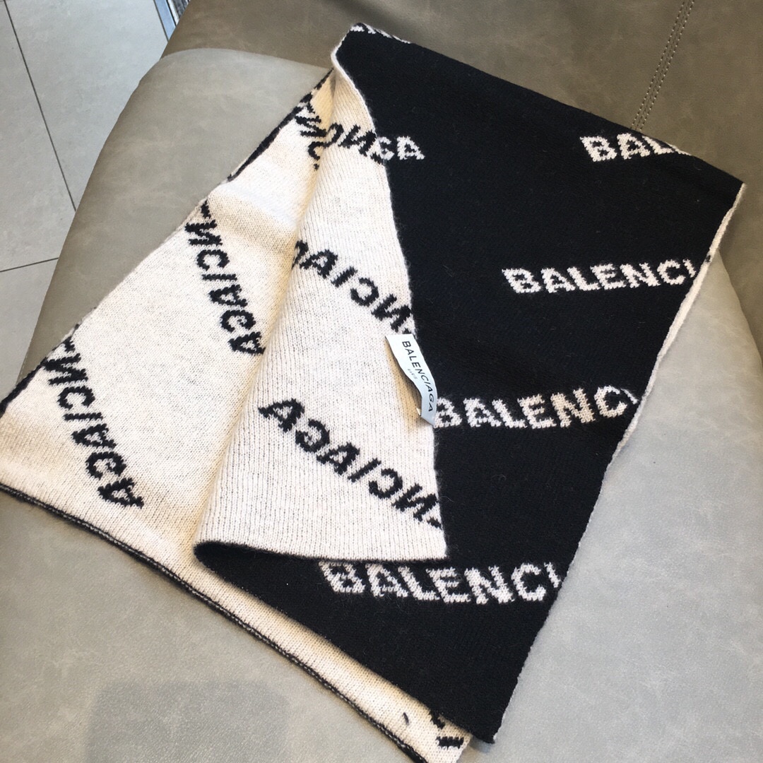 【BALENCIAGA公式旗艦店】バレンシアガ スカーフ 限定発売 送料無料