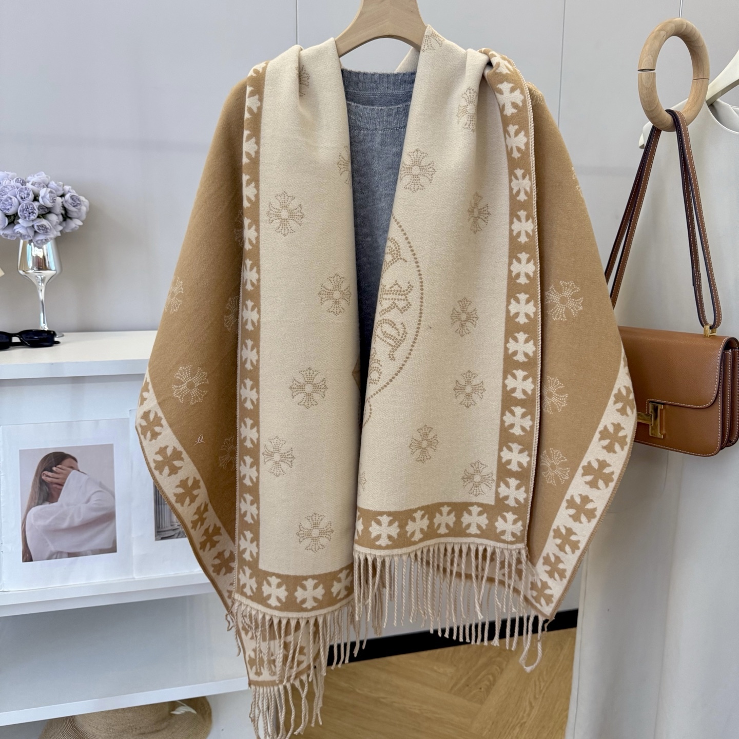 【CHROME HEARTS公式旗艦店】クロムハーツ スカーフ 限定発売 送料無料