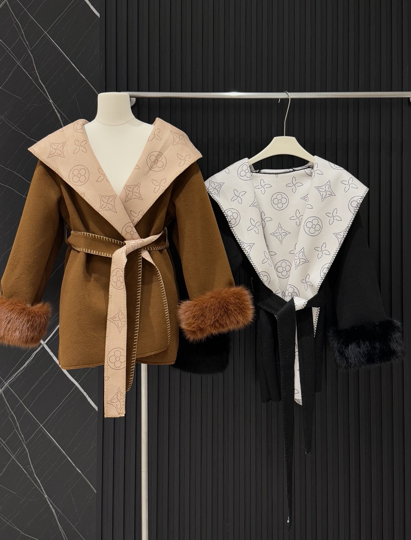 【LOUIS VUITTON旗艦店】ルイヴィトン オーバーコート ご好評に付き再入荷！