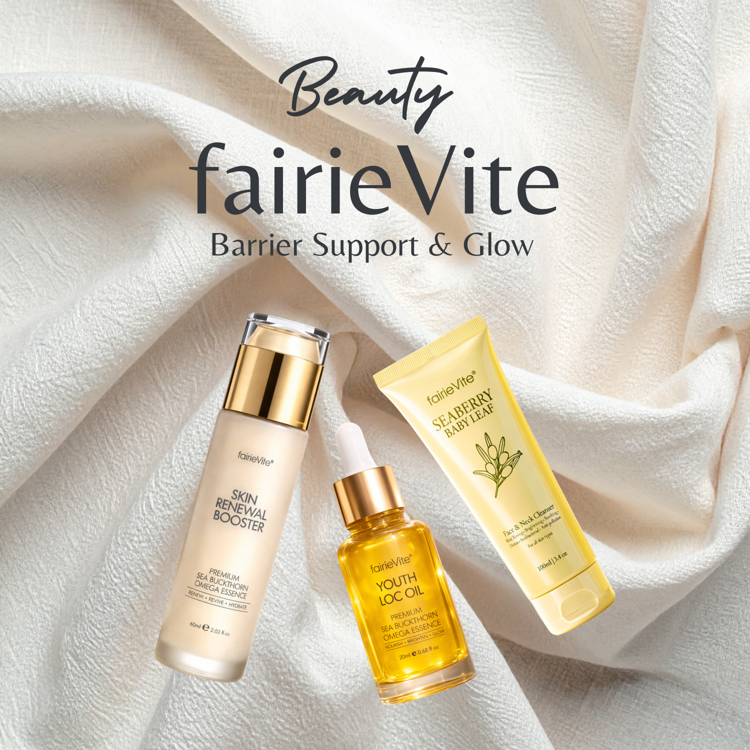 fairieVite Skincare Barrier Support & Glow